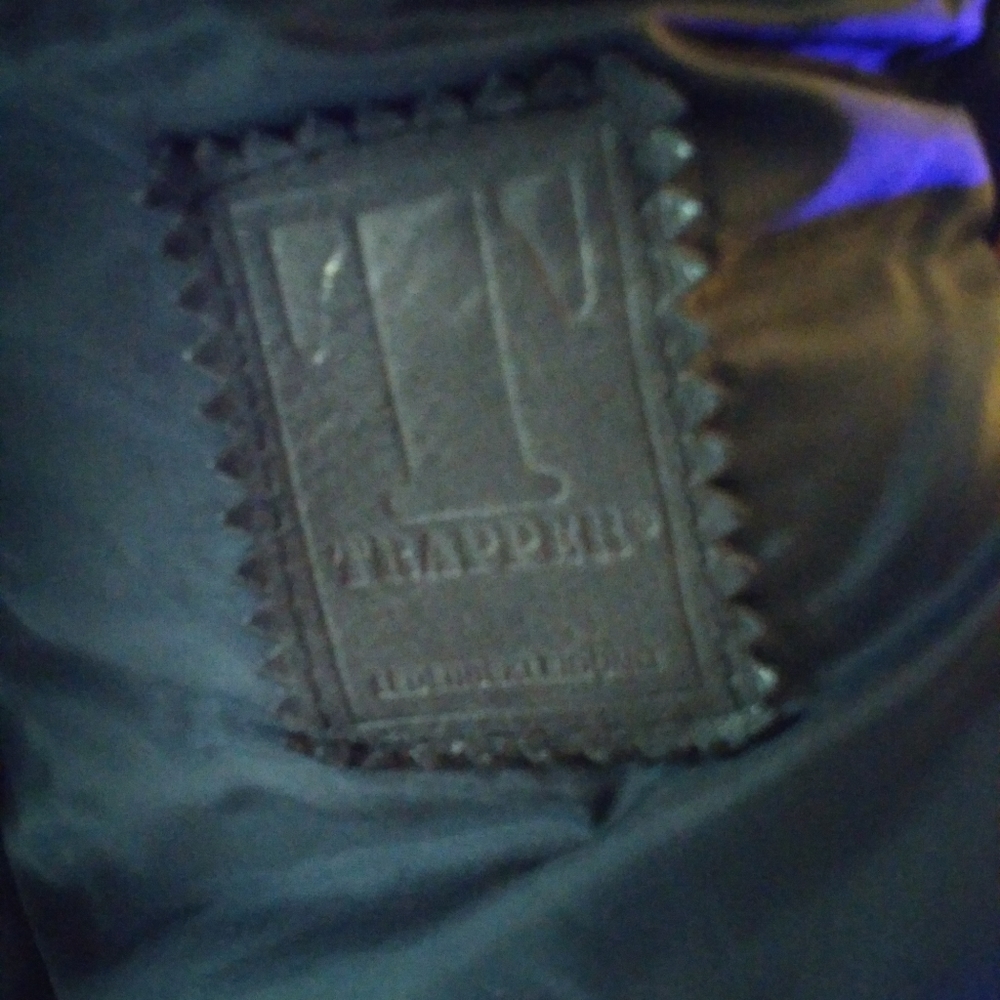Waist size motorcycle leather jacket